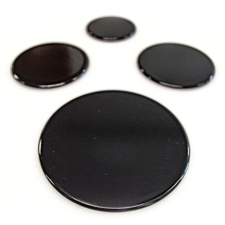 Kit de 4 plaques émaillées JPshop pour cuisinières Rex Electrolux