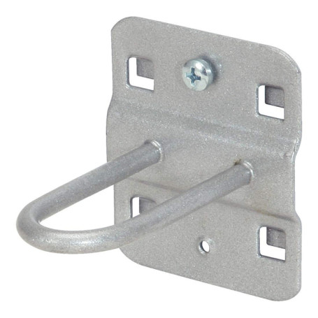 Crochet d'attache zingué KS Tools 65x25mm avec vis de fixation