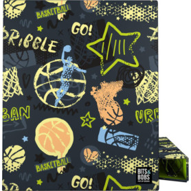 Classeur A4 Grafoplás Streetball - 4 Anneaux Mixtes 25 mm, Design Coloré