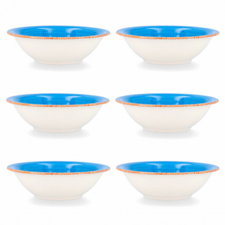 Bol Quid Vita Bleu Céramique 6 Unités (18 cm) 42,99 €