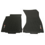 Tapis de Sol Avant Audi RS5 en Caoutchouc Noir - Toutes Saisons
