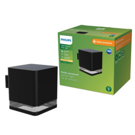 Applique Solaire Philips Virona pour Extérieur - Éclairage LED Noir 2700K