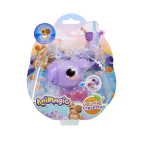 Animagic Let’s Glo Capybara Violet - Jouet Électronique Flottant pour Enfants