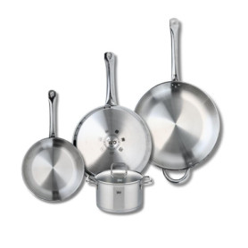 Ensemble de Batterie de Cuisine ELO Profi Citrin - 4 Pièces en Inox