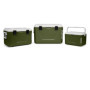Ensemble de Glacières Empilables IGLOO - 55L, 27L et 11L pour Camping et Loisirs