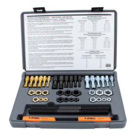 Kit de Restauration de Filetage Lang Tools 40 pièces - SAE et Métrique