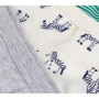 Lot de 3 Slips Enfant en Coton Imprimé Zèbres - Petit Bateau
