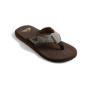 Sandales Quiksilver Monkey Abyss pour Homme - Confort et Style Marron