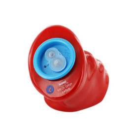 Taille-crayon ergonomique KUM Medi Grip Lefty en magnésium pour gauchers