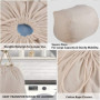 Lot de 2 Sacs à Linge Lavables en Coton avec Poignées - Idéal pour Voyage et Rangement