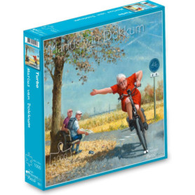 Puzzle Marius van Dokkum - Turbo 990 pièces, format 48,5 x 54 cm
