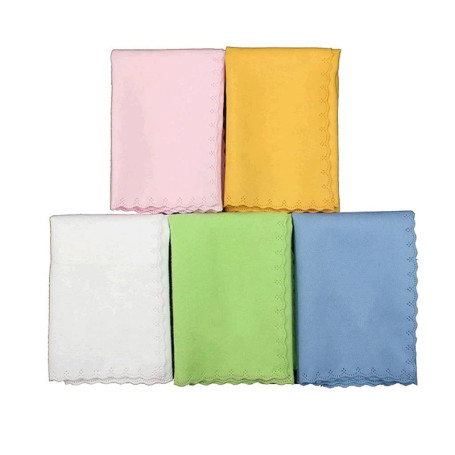 Lot de 5 chiffons de nettoyage en microfibre pour instruments de musique