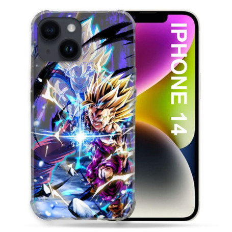 Coque Manga Dragon Ball Sangohan pour iPhone 14 - Protection Optimale