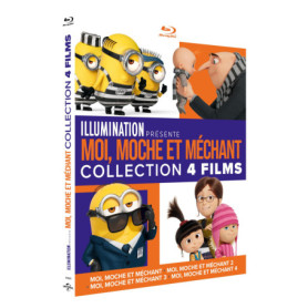 Coffret Blu-Ray Moi, Moche et Méchant - L'Intégrale