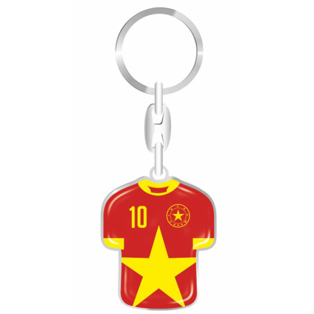 Porte-clés Daged Vietnam en Résine 3D - Design Sportif et Pratique