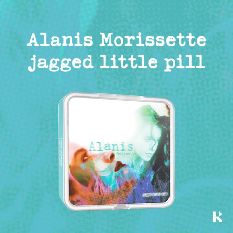 Alanis Morissette - Jagged Little Pill KiT Album avec Stickers et Expérience Digitale