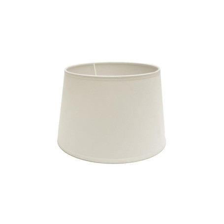 Abat-jour conique E27 beige 25x20x16 cm pour éclairage décoratif