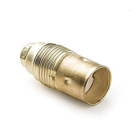 Douille E14 en Laiton Élégante pour Éclairage Intérieur