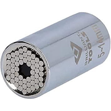 Douille Universelle 1/4" BRILLIANT TOOLS BT020899 - Outil Multifonction 5 à 14 mm