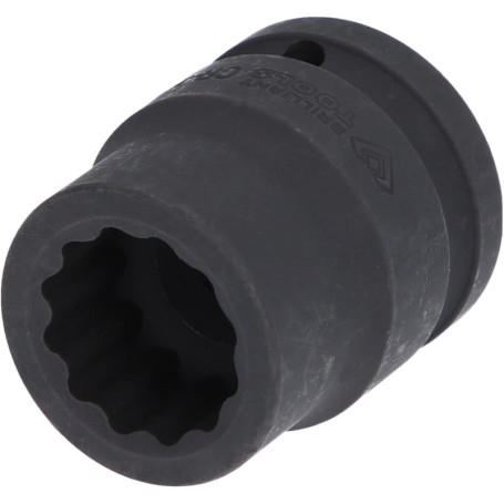 Douille à Chocs 12 Pans 24 mm BRILLIANT TOOLS - Entraînement 3/4"