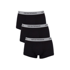 Tripack Boxers Stretch Emporio Armani pour Homme - Noir XXL