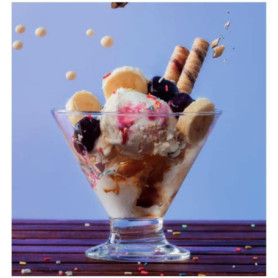 Lot de 6 coupes à glace Topkapi Cornettini - Verres à dessert polyvalents