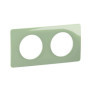 Plaque de Finition Céliane Legrand - 2 Postes Vert Celadon