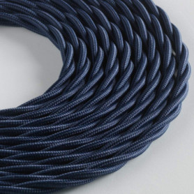 Câble textile tressé Klartext LUMIÈRE 3 m Bleu Nuit pour éclairage 15,09 €