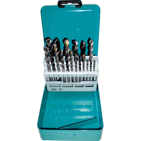 Coffret de 18 Forets Cylindriques Makita pour Bois, Acier et Béton 24,04 €