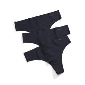 Lot de 3 Strings DKNY Litewear Noir pour Femme 28,83 €