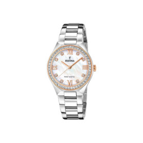 Montre Femme Festina Bicolore Énergie Solaire avec Cadran en Nacre
