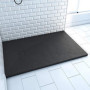 Receveur de douche SMC ardoise noire 80x120cm - ROCK 2 BLACK