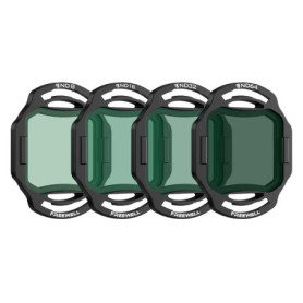 Freewell Kit de 4 Filtres ND pour DJI O4 Air Unit Pro - ND8, ND16, ND32, ND64