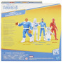 Coffret de 6 Figurines Marvel Les Quatre Fantastiques - Epic World of Action