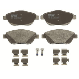 Kit de Plaquettes de Frein TRW GDB1926 pour Citroen C3 III - Essieu Avant