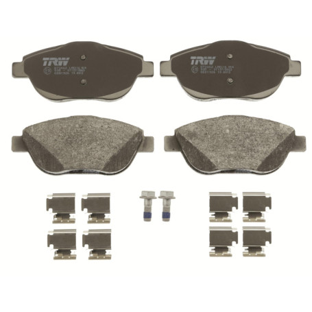 Kit de Plaquettes de Frein TRW GDB1926 pour Citroen C3 III - Essieu Avant