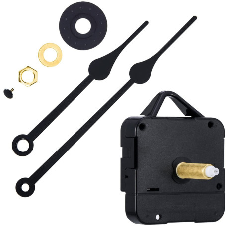 Mouvement d'Horloge Longue Mudder pour DIY - Silencieux et Pratique