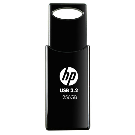 Clé USB HP 712w 256 Go - USB 3.2 Gen 1, Vitesse de Lecture 120 Mo/s, Design Élégant