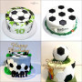 HUTRADE Lot de 4 Emporte-Pièces Football pour Gâteaux et Biscuits