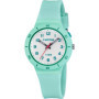 Montre Analogique Calypso Mixte avec Bracelet en Polycarbonate Vert