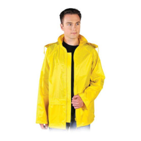 Veste de Pluie Jaune à Capuche REIS - Taille XL
