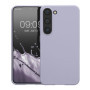 Coque Souple Violet Pastel pour Samsung Galaxy S23 - Protection Élégante en Silicone