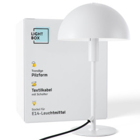 Lampe de Table Champignon Lillian - Élégante et Pratique pour Bureau et Chevet
