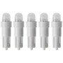 Pack de 5 Ampoules T5 LED Blanches pour Tableau de Bord