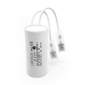 Condensateur Permanent 4 µF avec Connecteur - Compact et Fiable