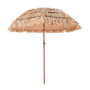 Parasol Hawaïen Inclinable VEVOR 1,8 m en Chaume pour Jardin et Plage