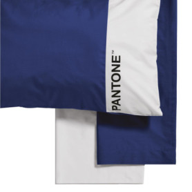 Parure de lit Osama Home Pantone 2 Places en Coton - Drap-Housse et Taies Inclus