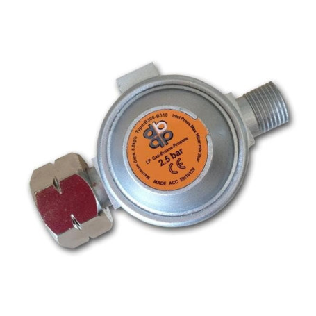 Régulateur de Pression Bradas 2,5 Bar pour Gaz Propane et Butane