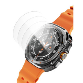 Sinoacc Protecteurs d'Écran en Verre Trempé pour Galaxy Watch Ultra et Classic - Lot de 4