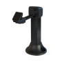 Socle de Fixation pour Portail Battant - Composite Noir 40x40 mm
